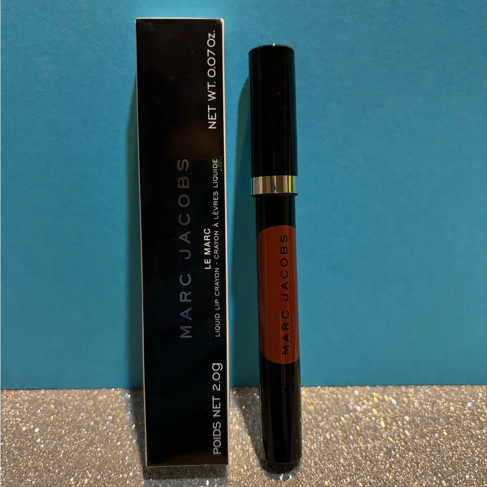 BNIB! Discontinued! HTF! Marc Jacobs Le Marc Liquid Lip Crayon BURN NOTICE 370